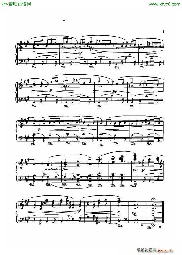 Coates Miniature Suite(钢琴谱)6