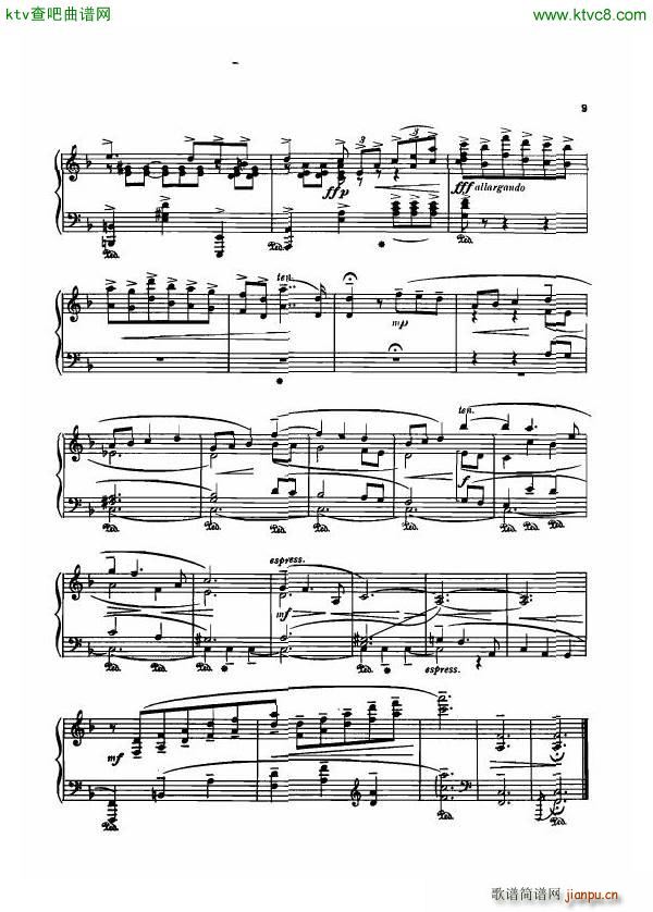 Coates Miniature Suite(钢琴谱)10