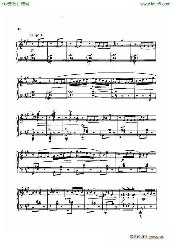 Coates Miniature Suite(钢琴谱)15