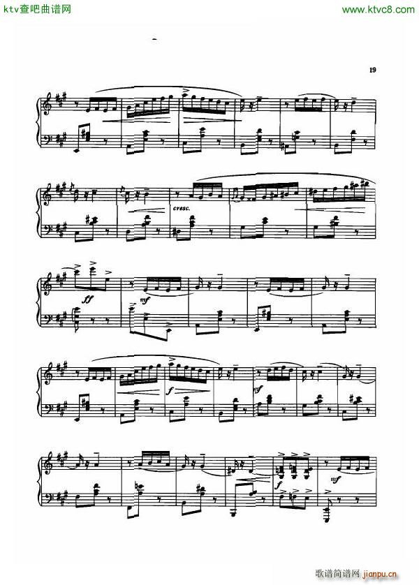 Coates Miniature Suite(钢琴谱)20