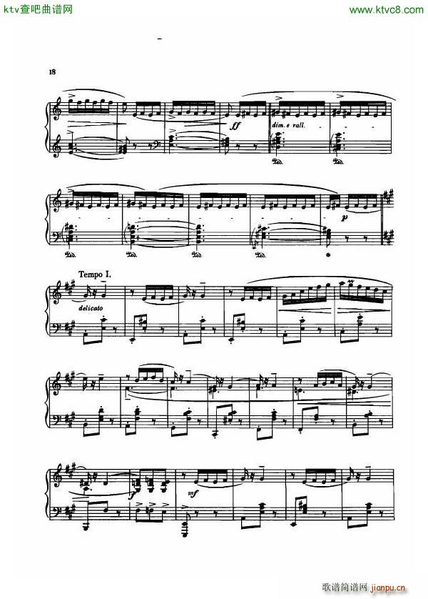 Coates Miniature Suite(钢琴谱)19