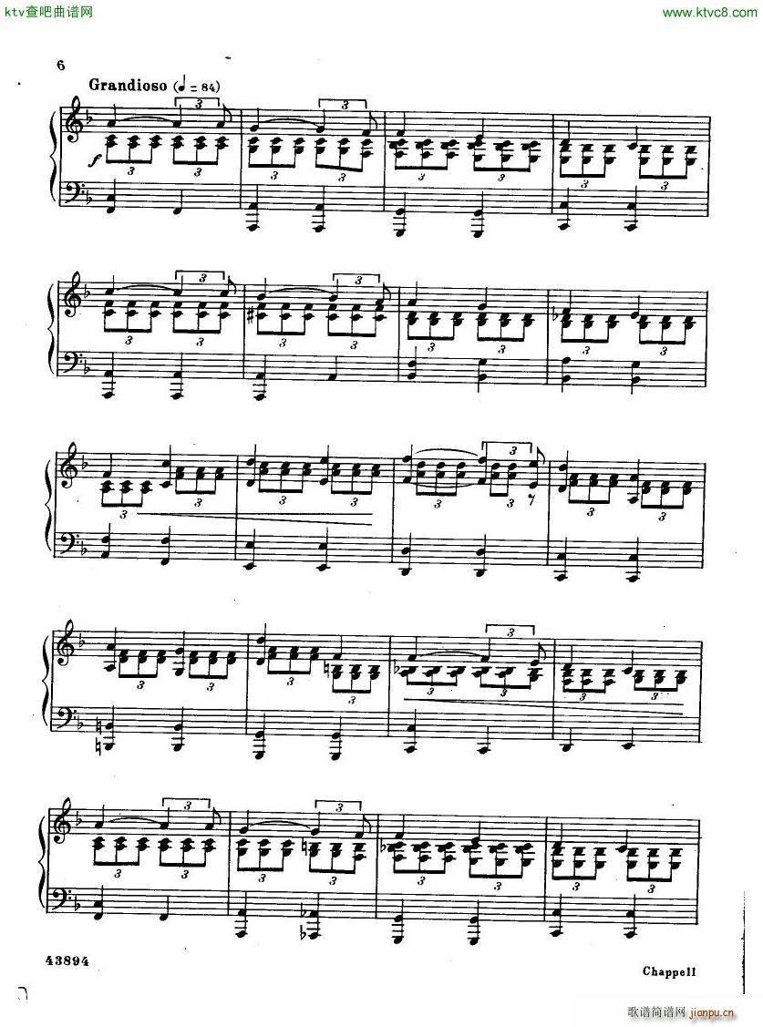 Coates High Flight March(钢琴谱)6