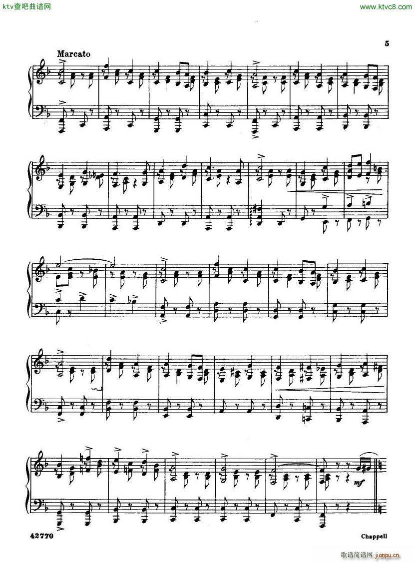 Coates Dam Busters March(钢琴谱)5