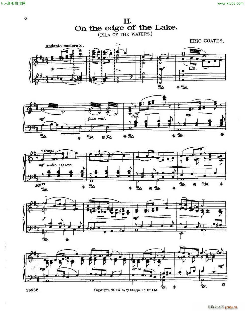 Coates Summer Days(钢琴谱)5