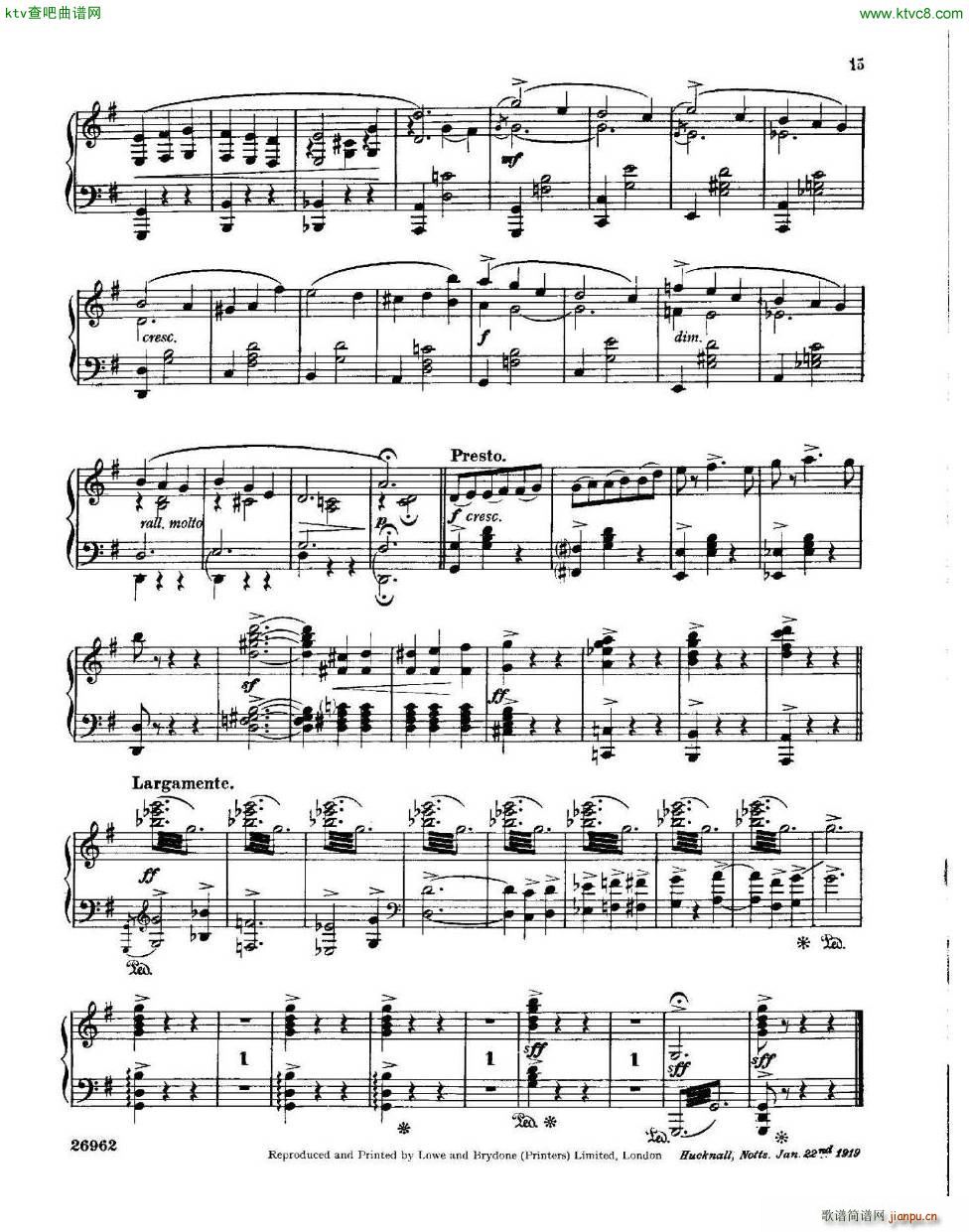 Coates Summer Days(钢琴谱)14