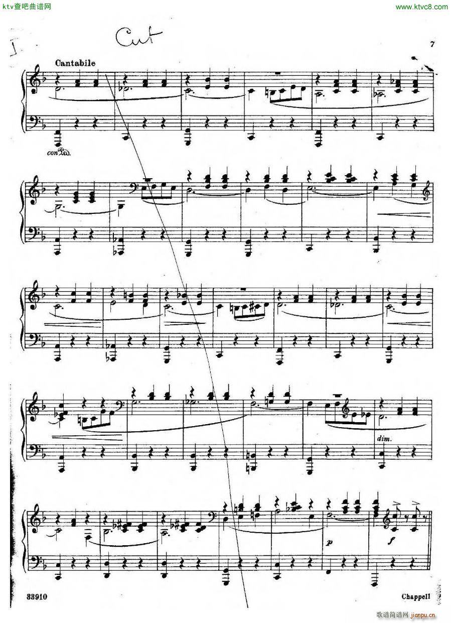 Coates Footlights(钢琴谱)6