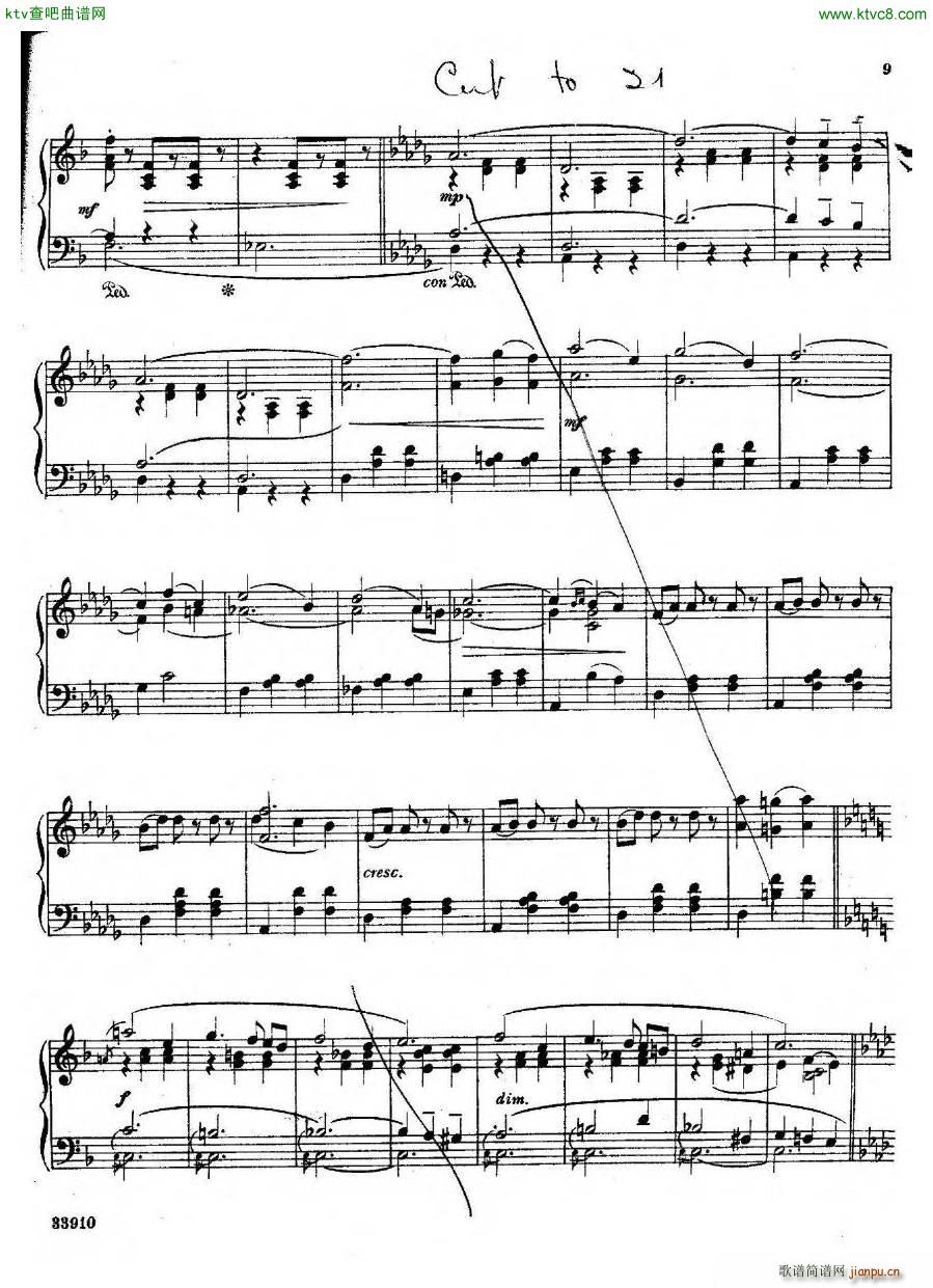 Coates Footlights(钢琴谱)8