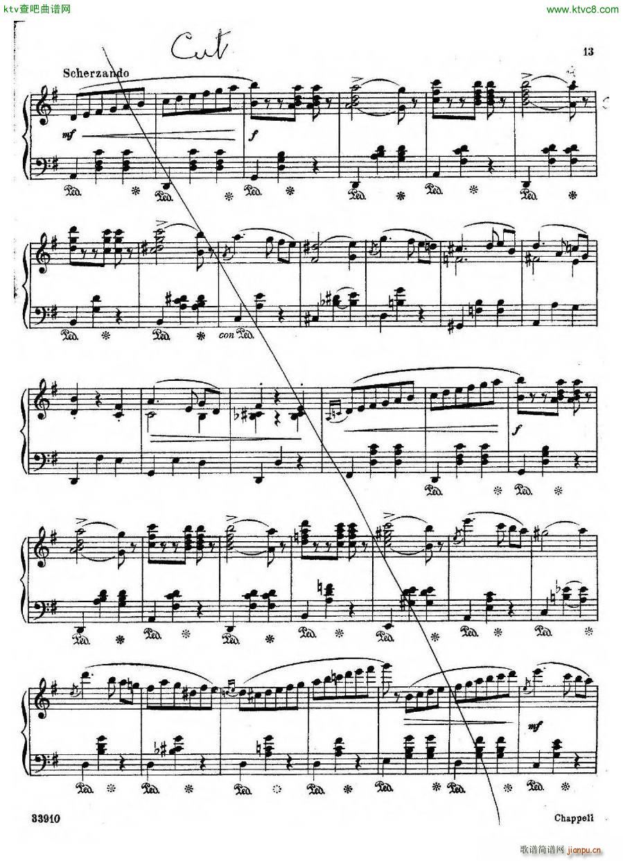 Coates Footlights(钢琴谱)12