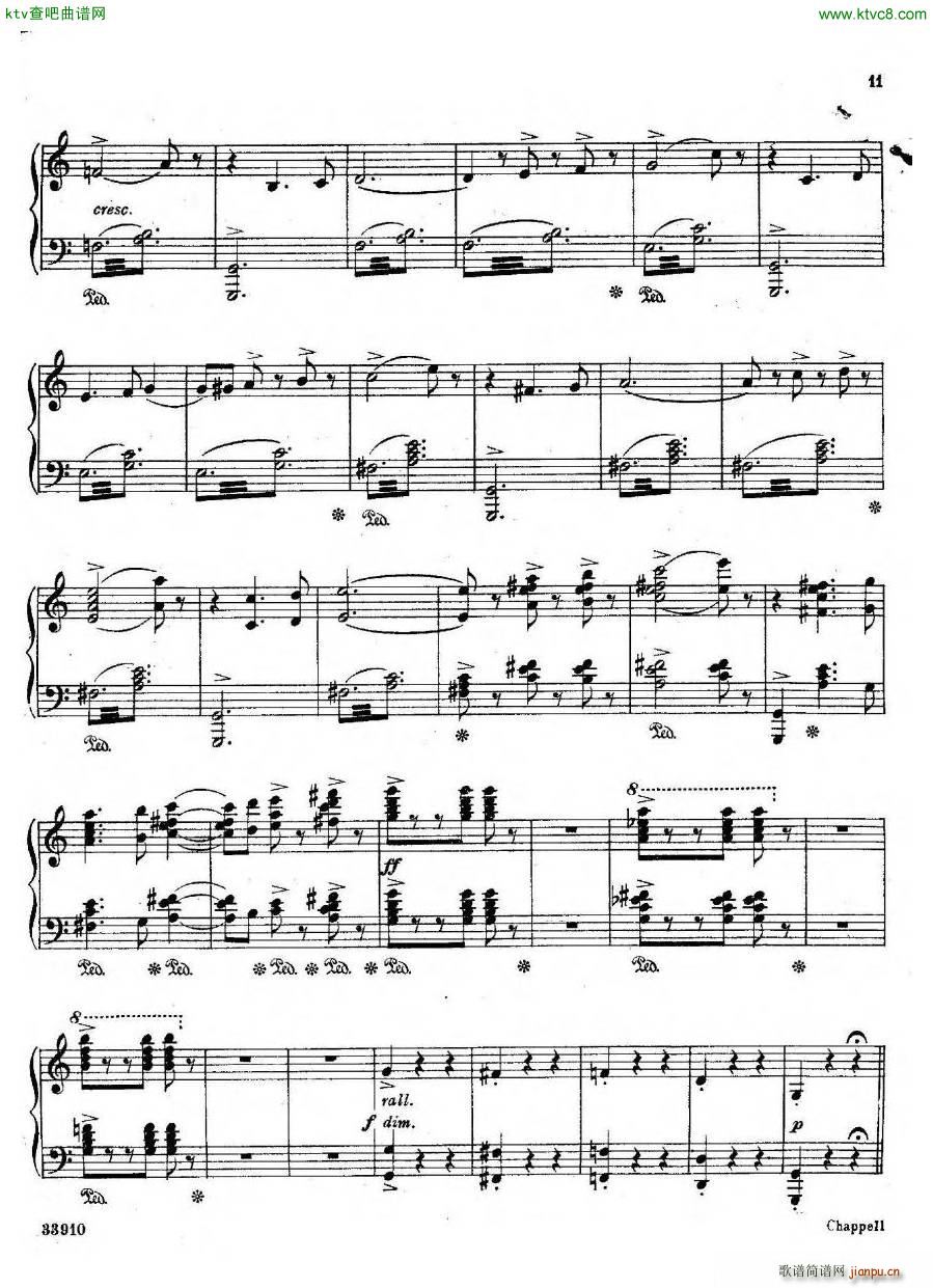 Coates Footlights(钢琴谱)10