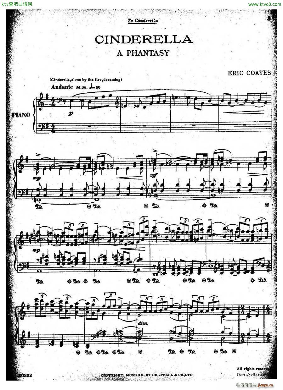 Coates Cinderella 1(钢琴谱)3
