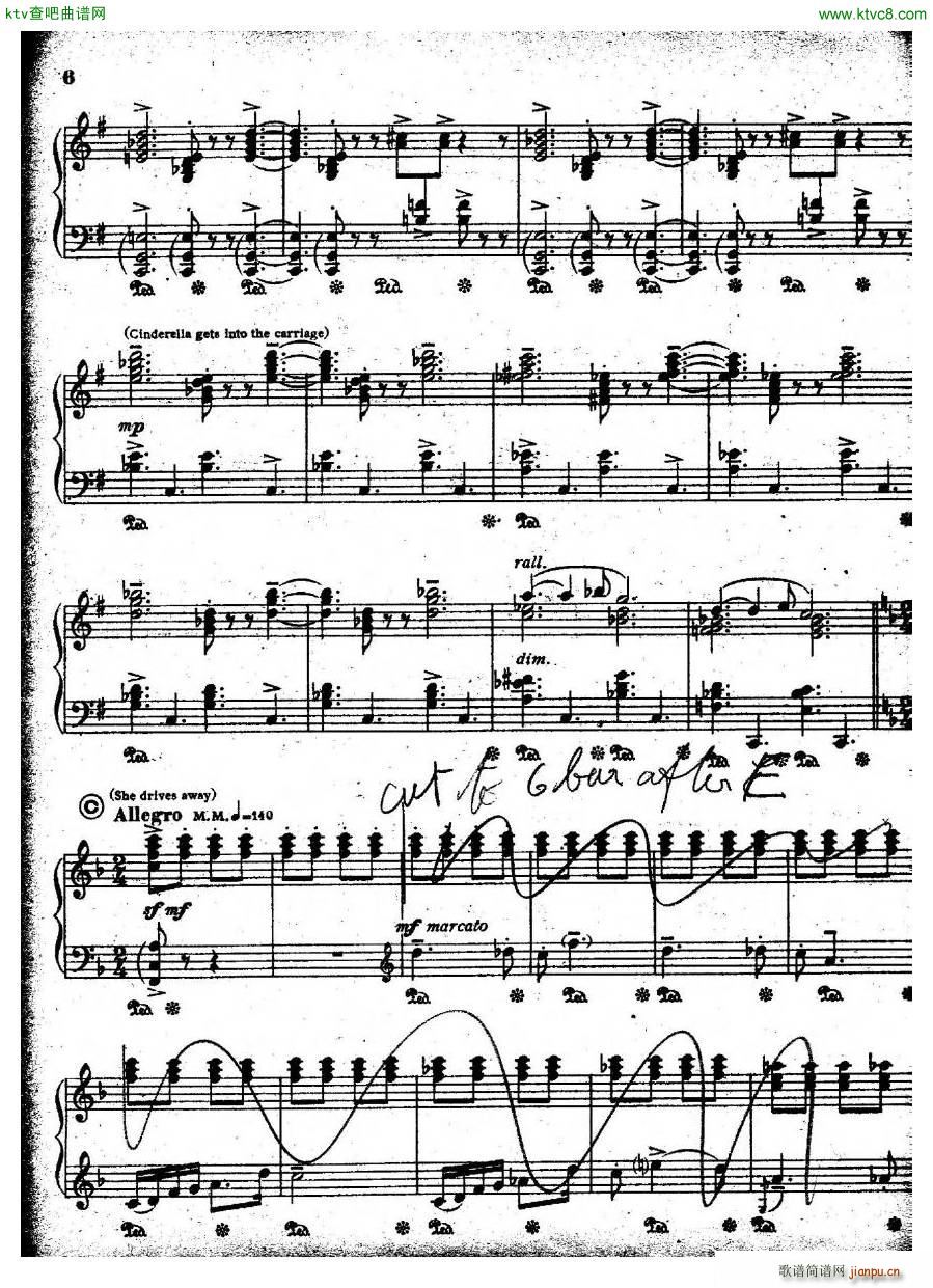 Coates Cinderella 1(钢琴谱)6