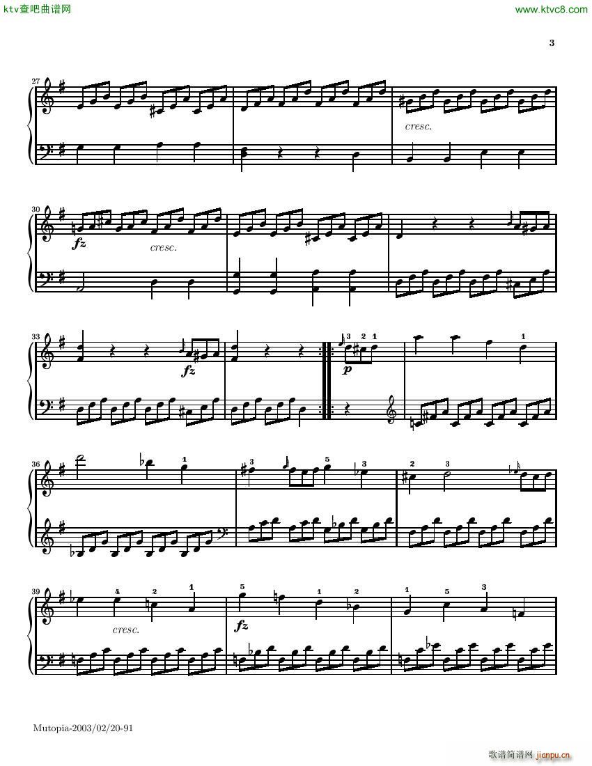 clementi op36no5(钢琴谱)3
