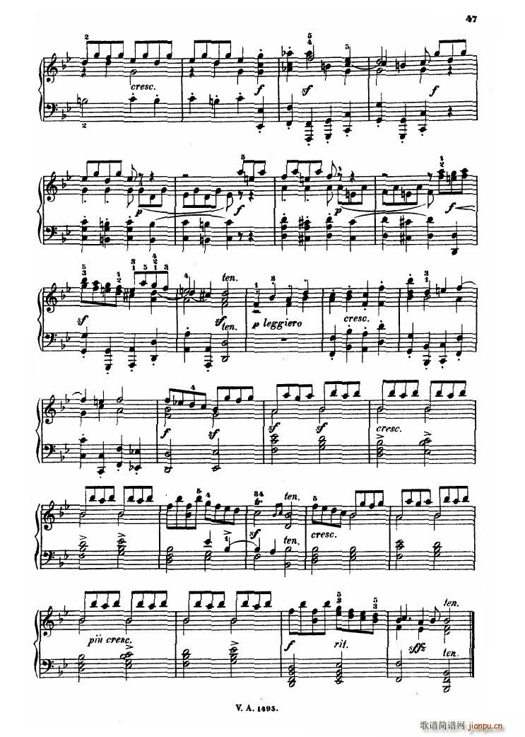 Corelli Album für Klavier Reinecke 二(钢琴谱)6