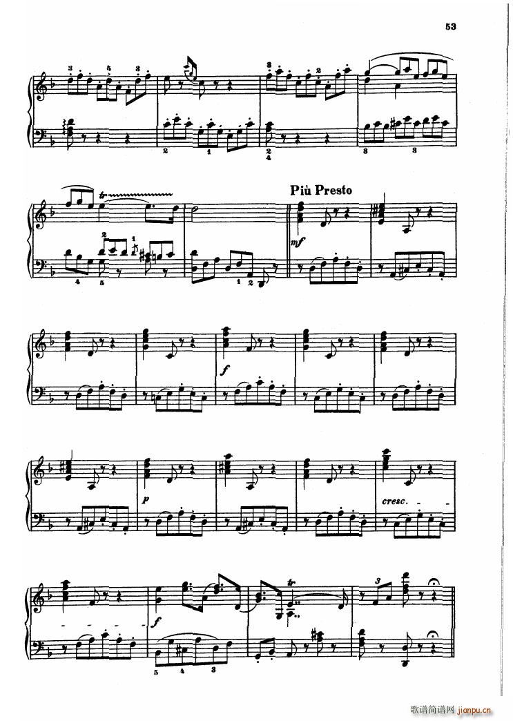 Corelli Album für Klavier Reinecke 二(钢琴谱)12