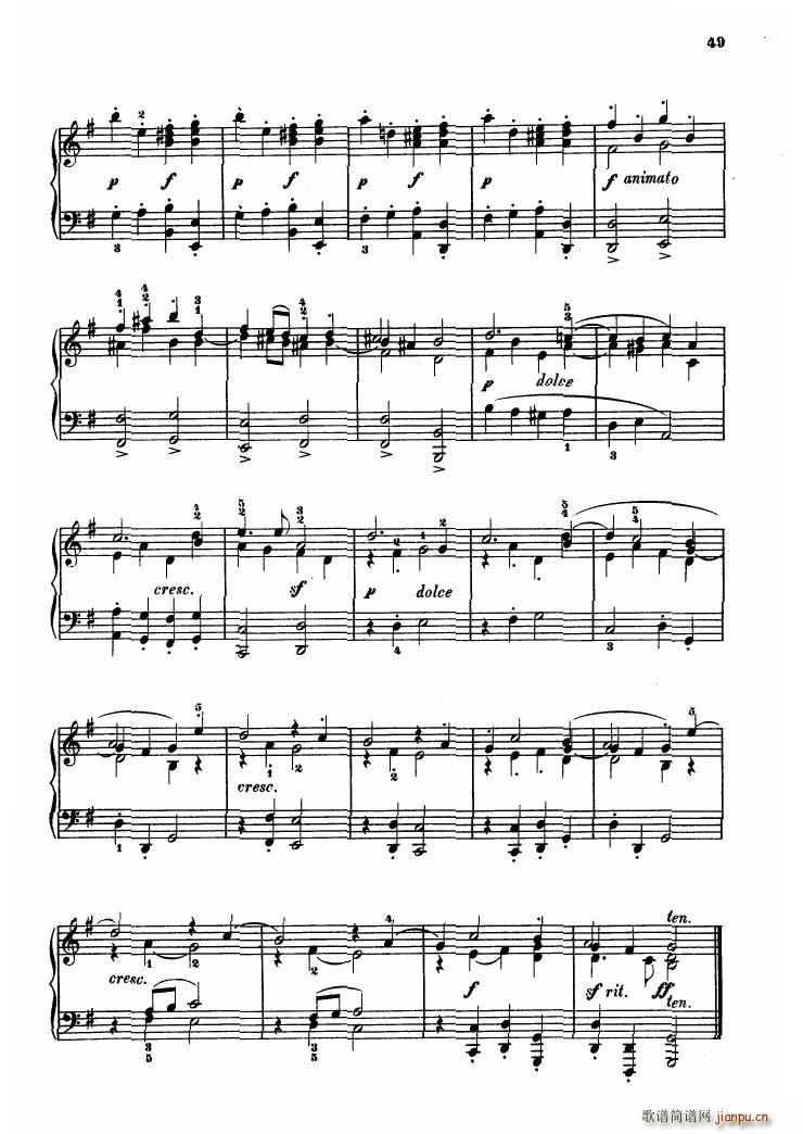 Corelli Album für Klavier Reinecke 二(钢琴谱)8