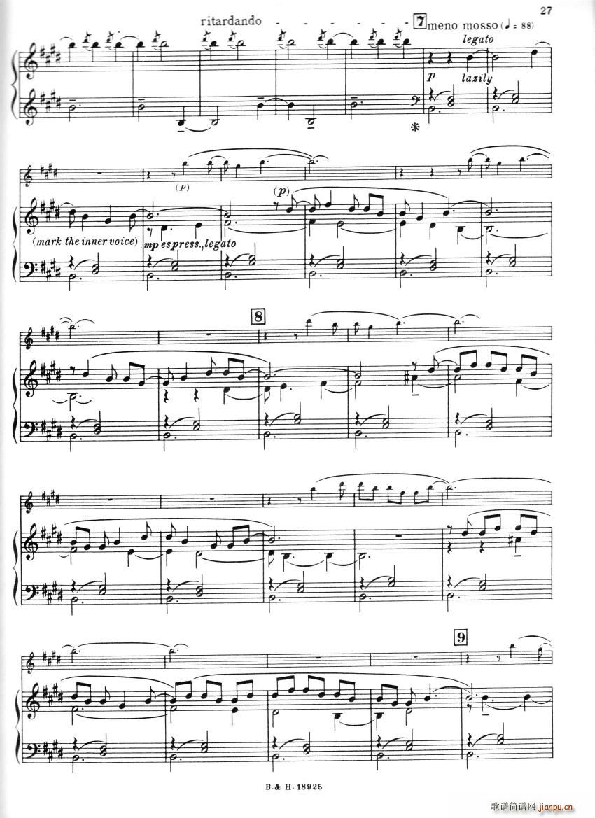 Rodeo Saturday Night Waltz(钢琴谱)3