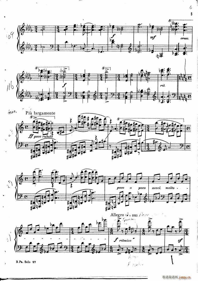 Copland Piano Sonata(钢琴谱)6
