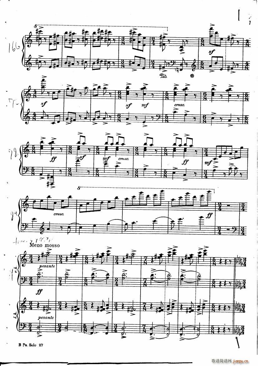 Copland Piano Sonata(钢琴谱)8