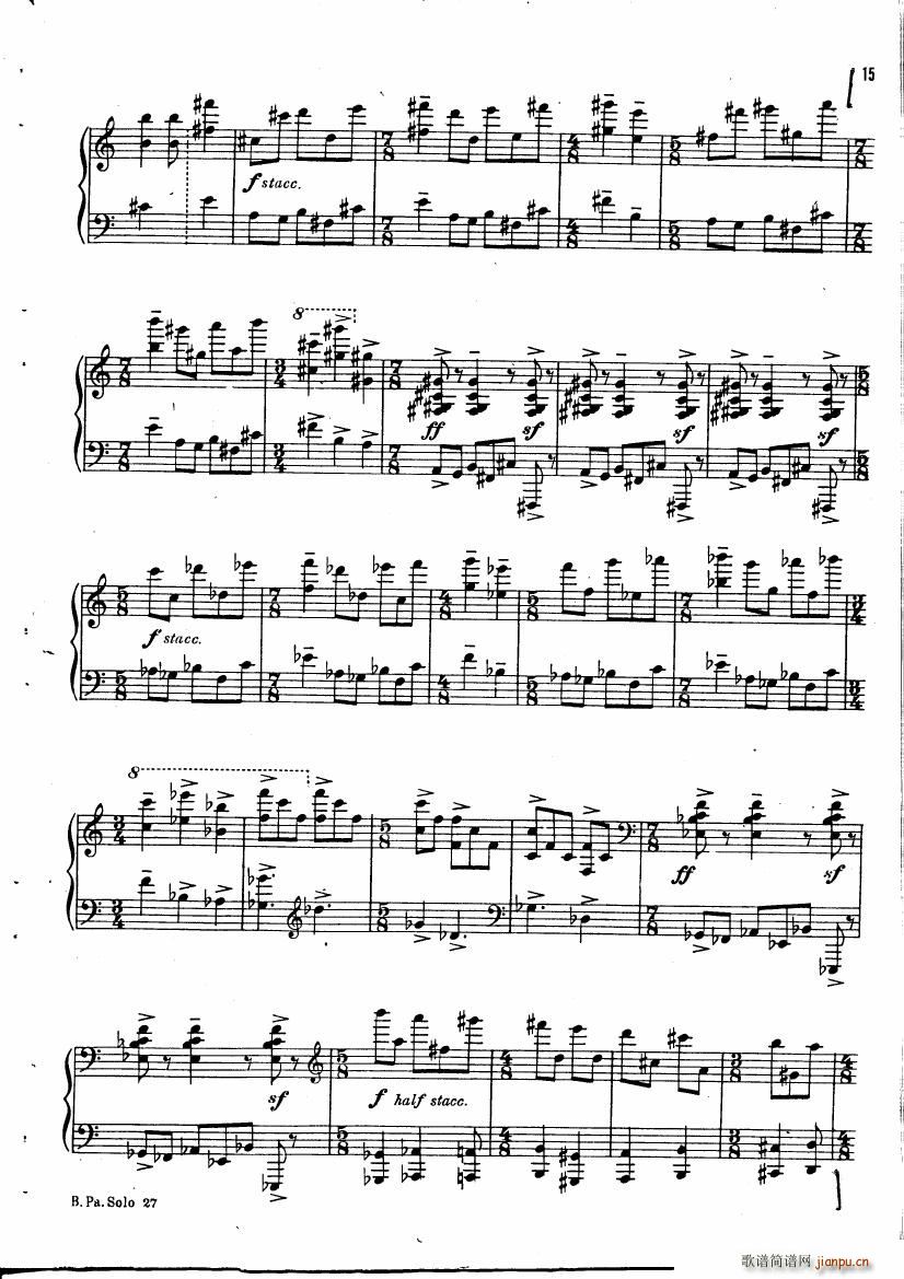 Copland Piano Sonata(钢琴谱)16
