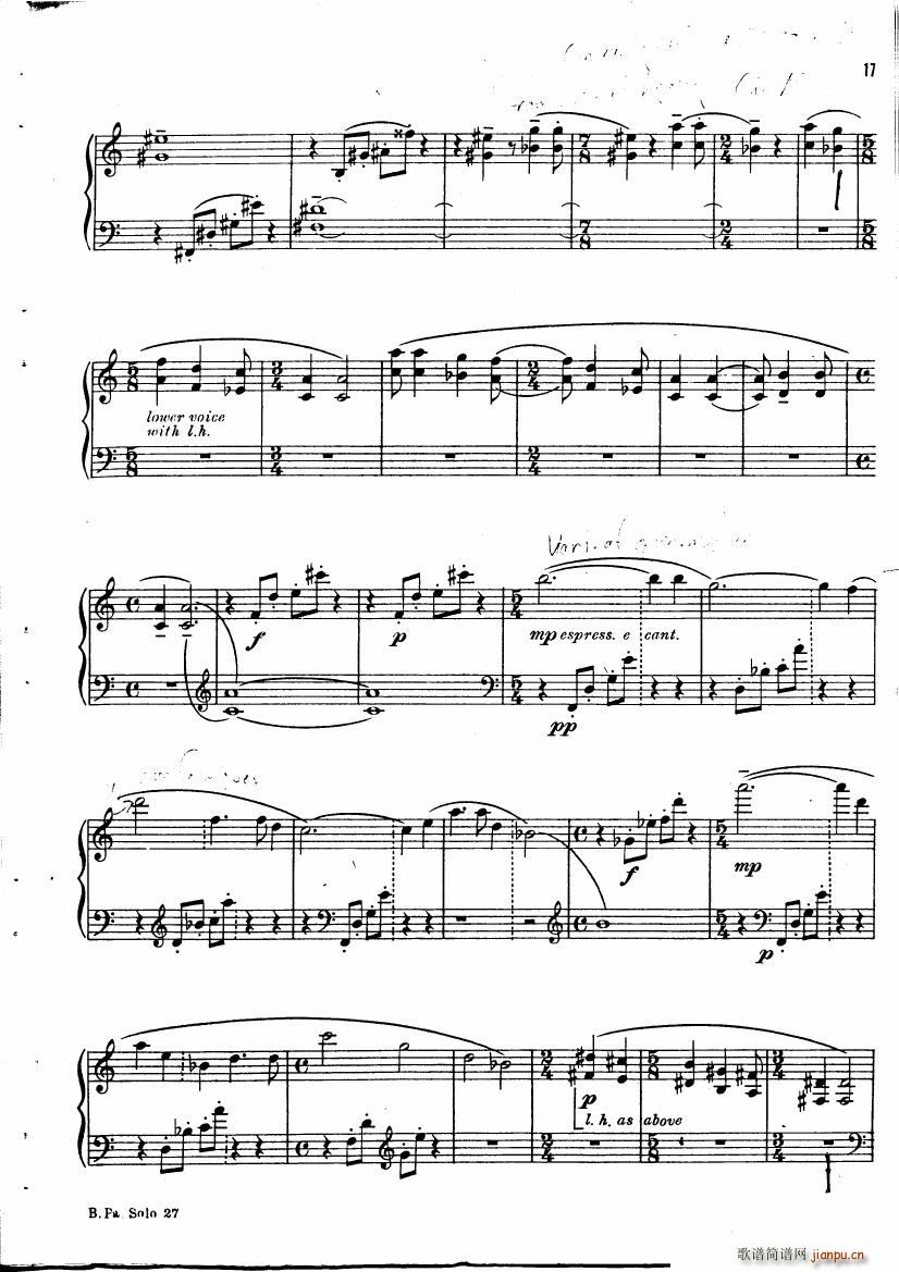 Copland Piano Sonata(钢琴谱)18