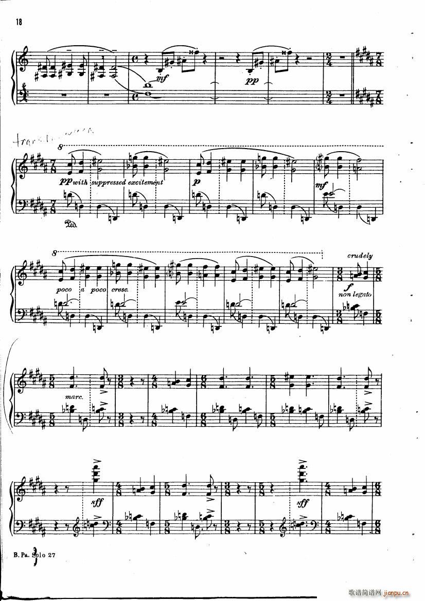 Copland Piano Sonata(钢琴谱)19