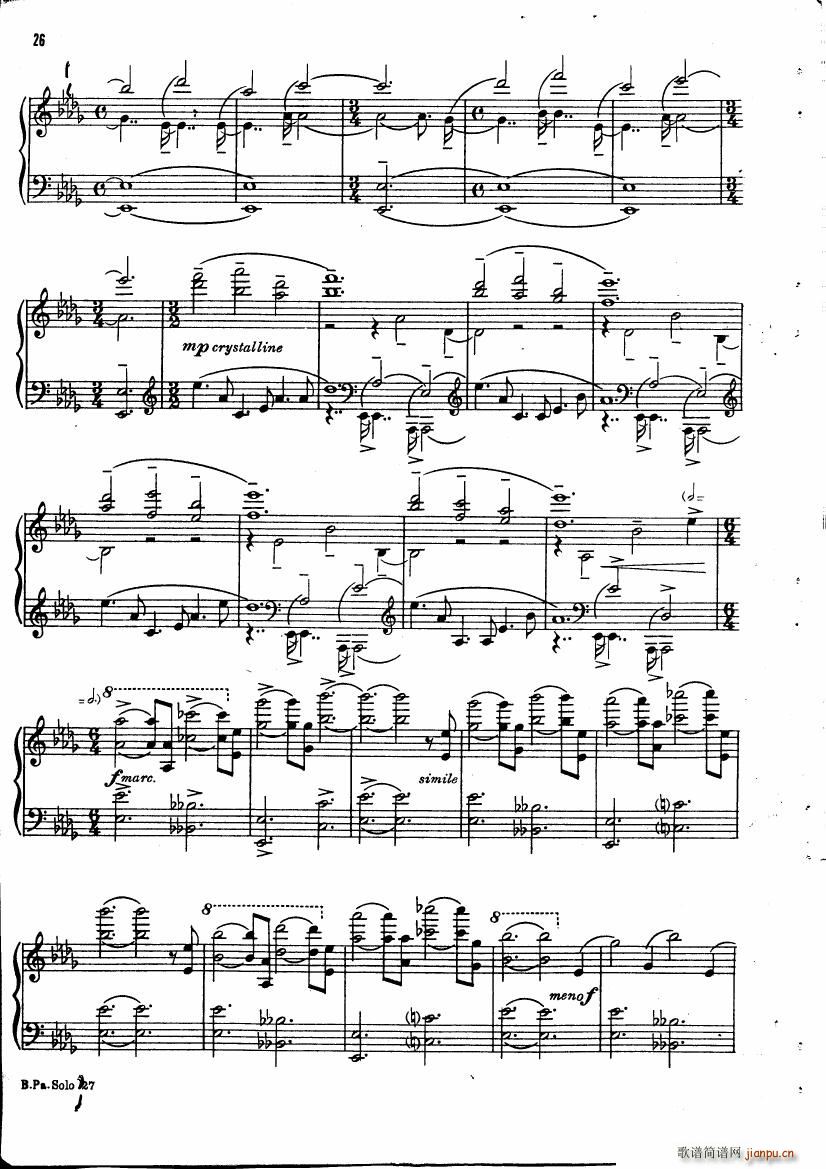 Copland Piano Sonata(钢琴谱)27