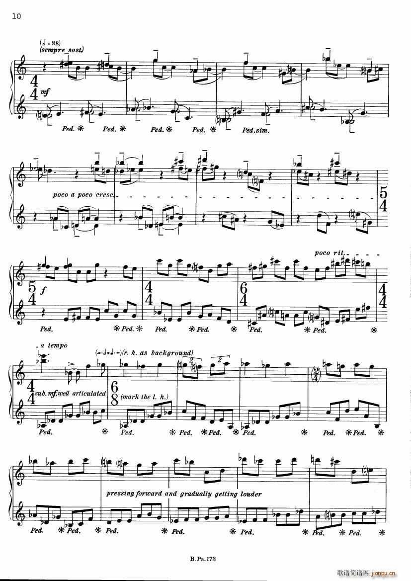 Copland Piano Fantasy(钢琴谱)7