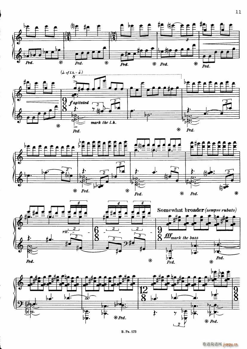 Copland Piano Fantasy(钢琴谱)8