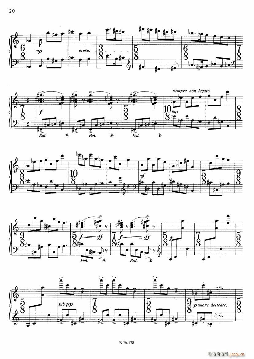 Copland Piano Fantasy(钢琴谱)17