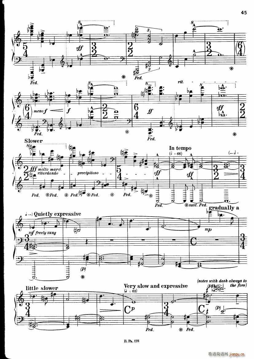 Copland Piano Fantasy(钢琴谱)23