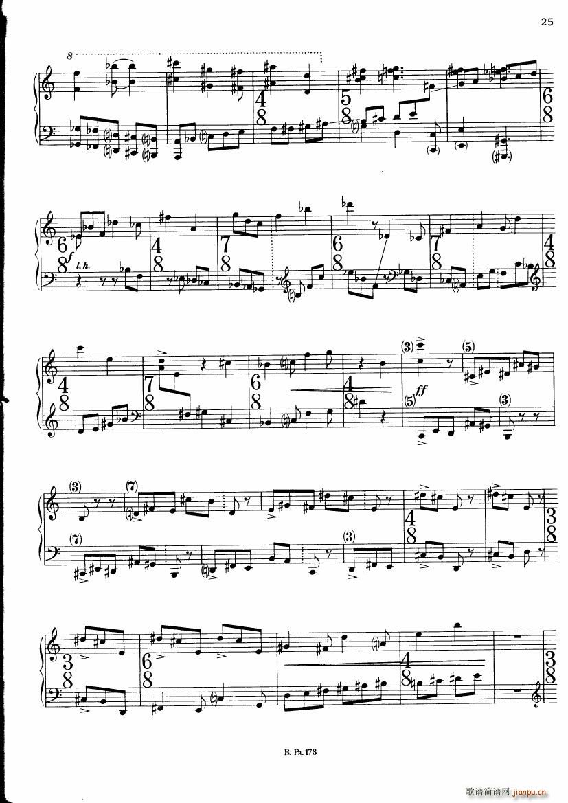 Copland Piano Fantasy(钢琴谱)22
