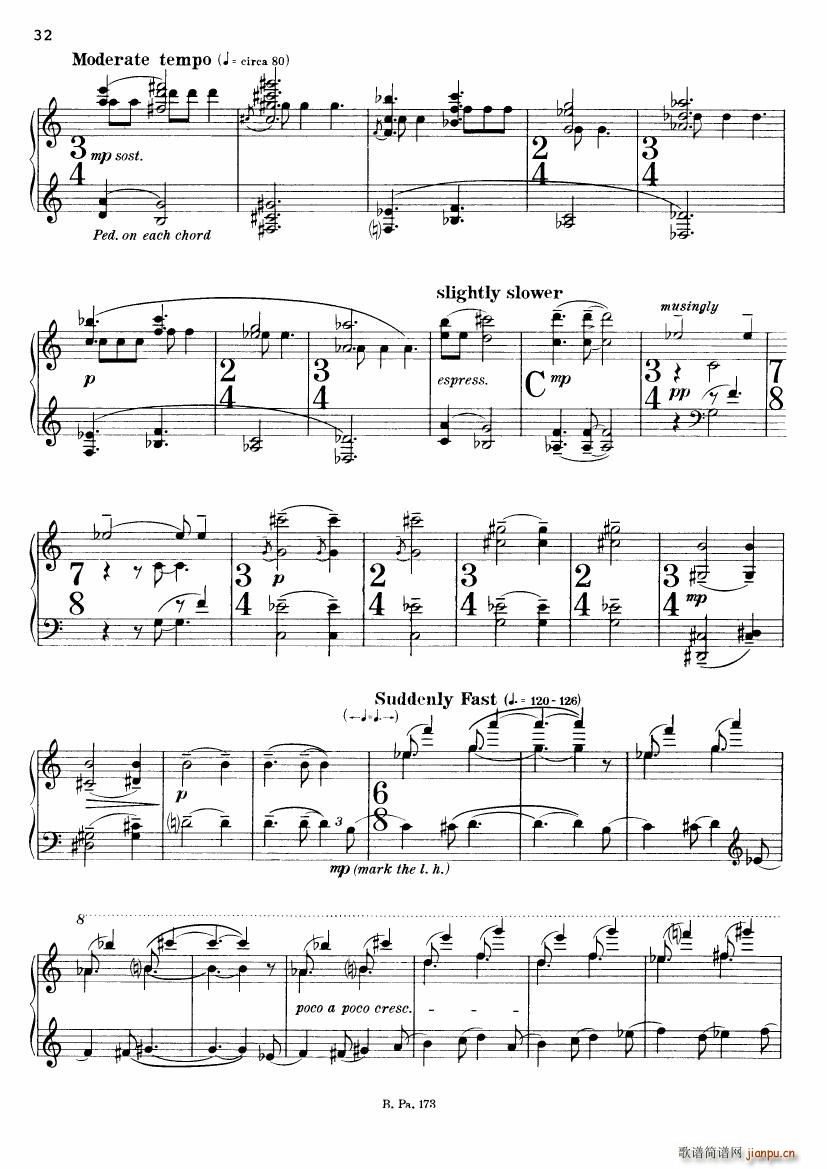 Copland Piano Fantasy(钢琴谱)29