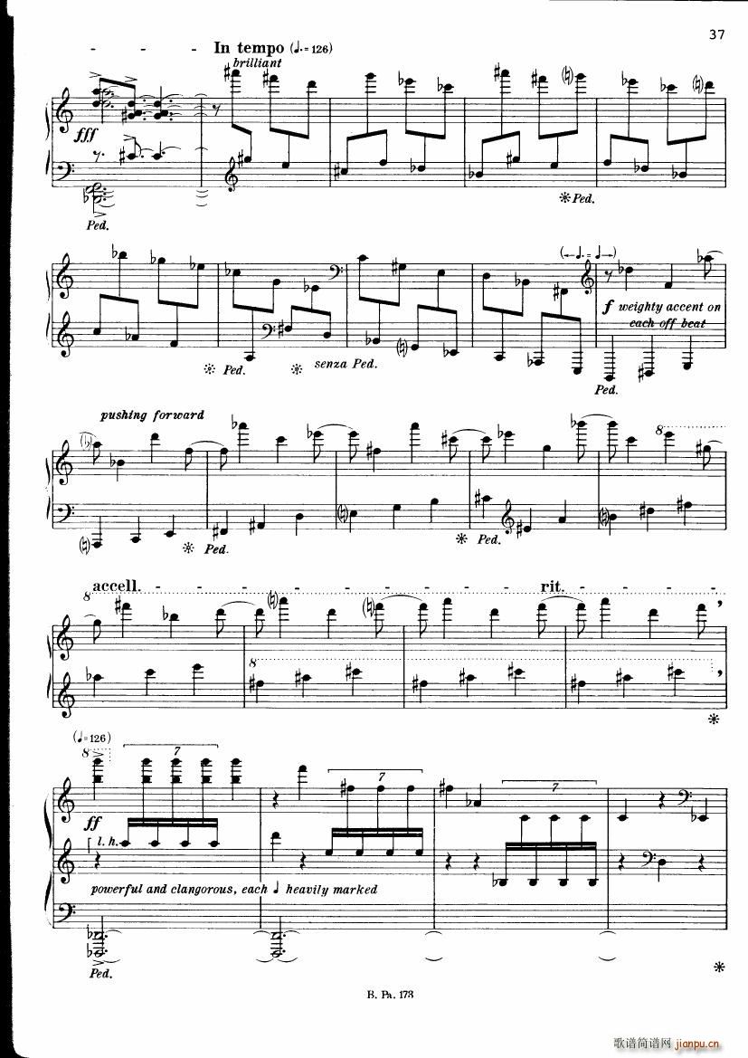 Copland Piano Fantasy(钢琴谱)34