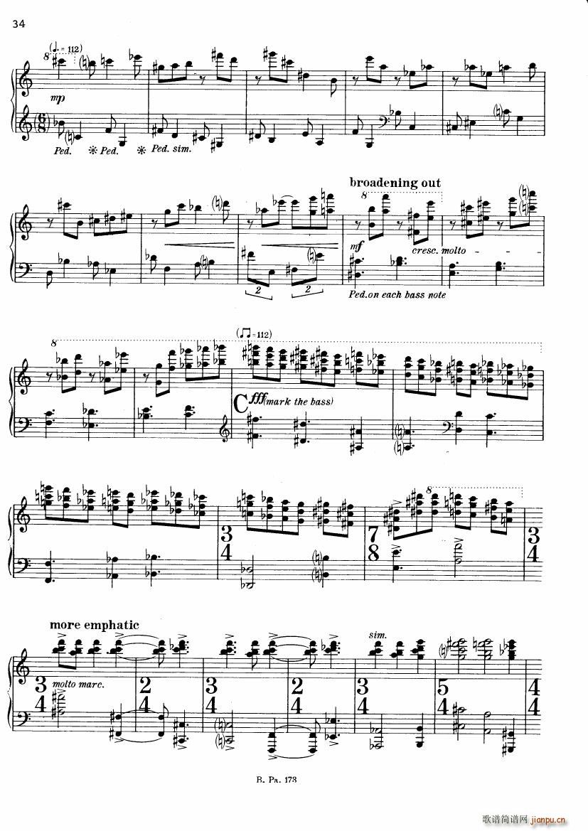 Copland Piano Fantasy(钢琴谱)31