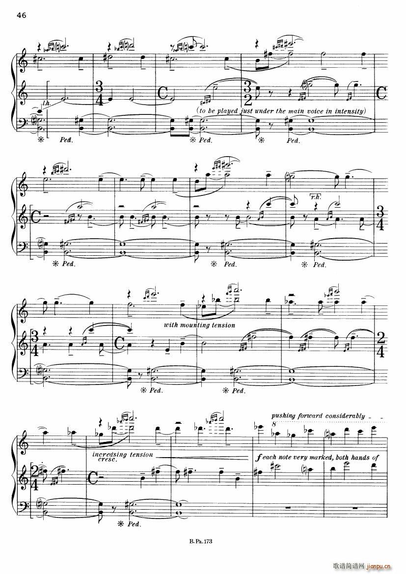 Copland Piano Fantasy(钢琴谱)43