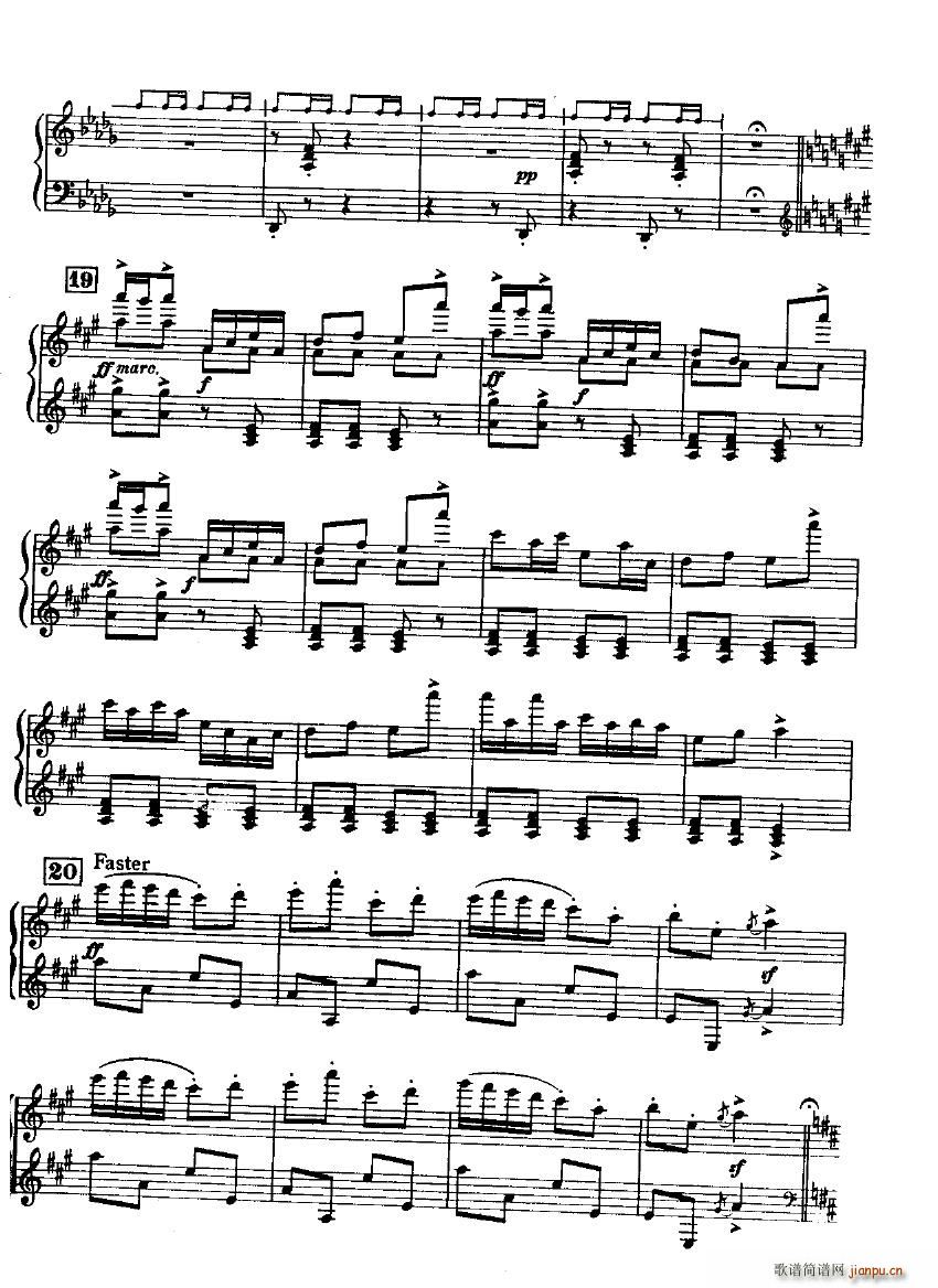 Copland Hoe Down(钢琴谱)6