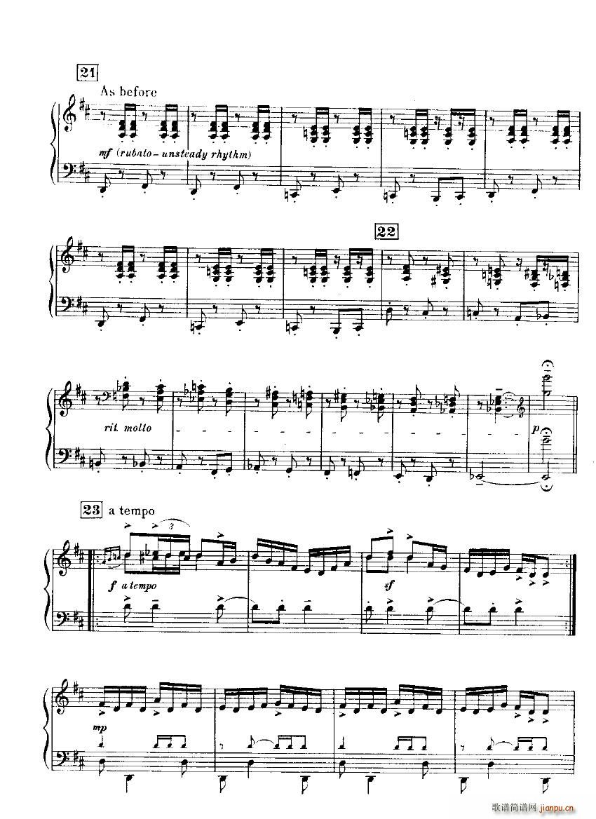 Copland Hoe Down(钢琴谱)7