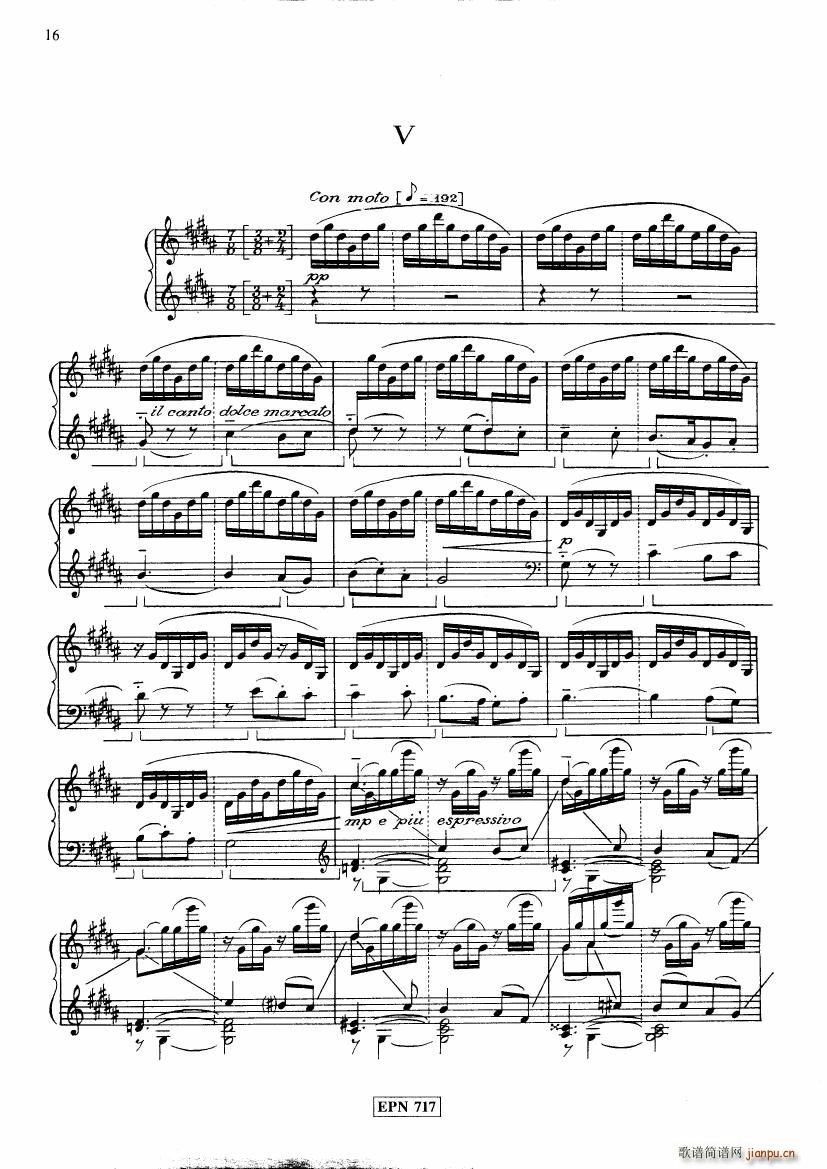 Constantinidis Huit Danses des iles grecques(钢琴谱)9