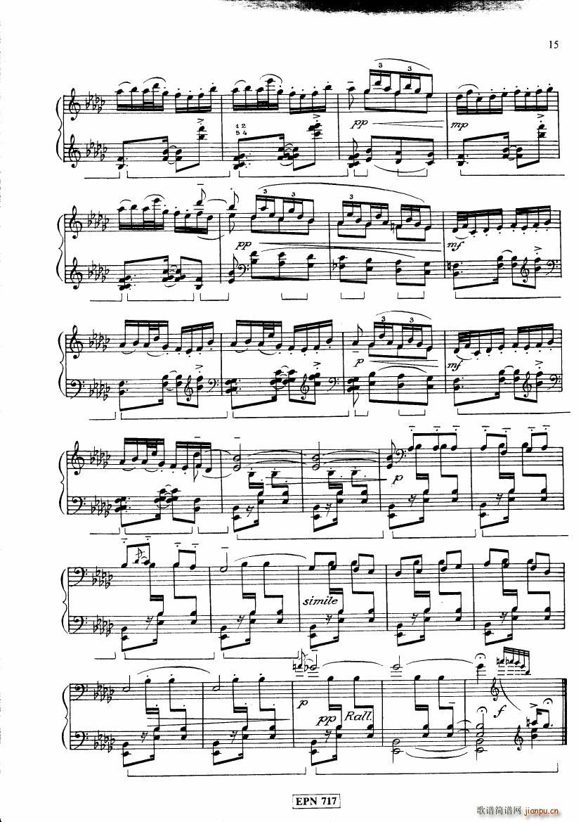 Constantinidis Huit Danses des iles grecques(钢琴谱)8