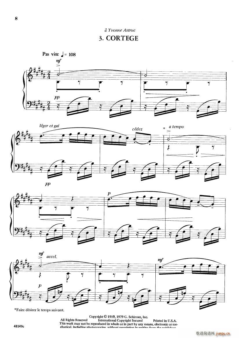 Boulanger Lili 3 Morceaux(钢琴谱)10