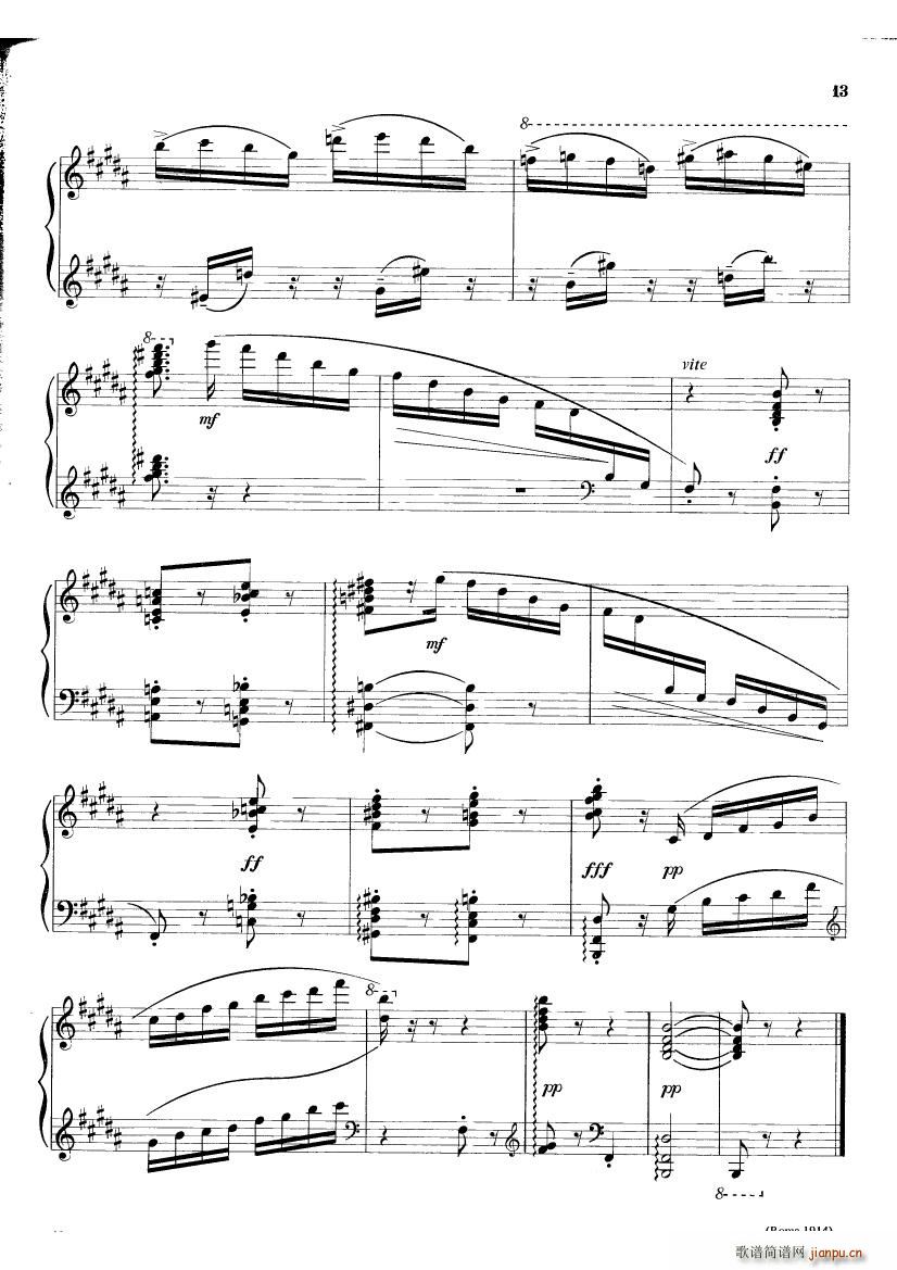 Boulanger Lili 3 Morceaux(钢琴谱)15