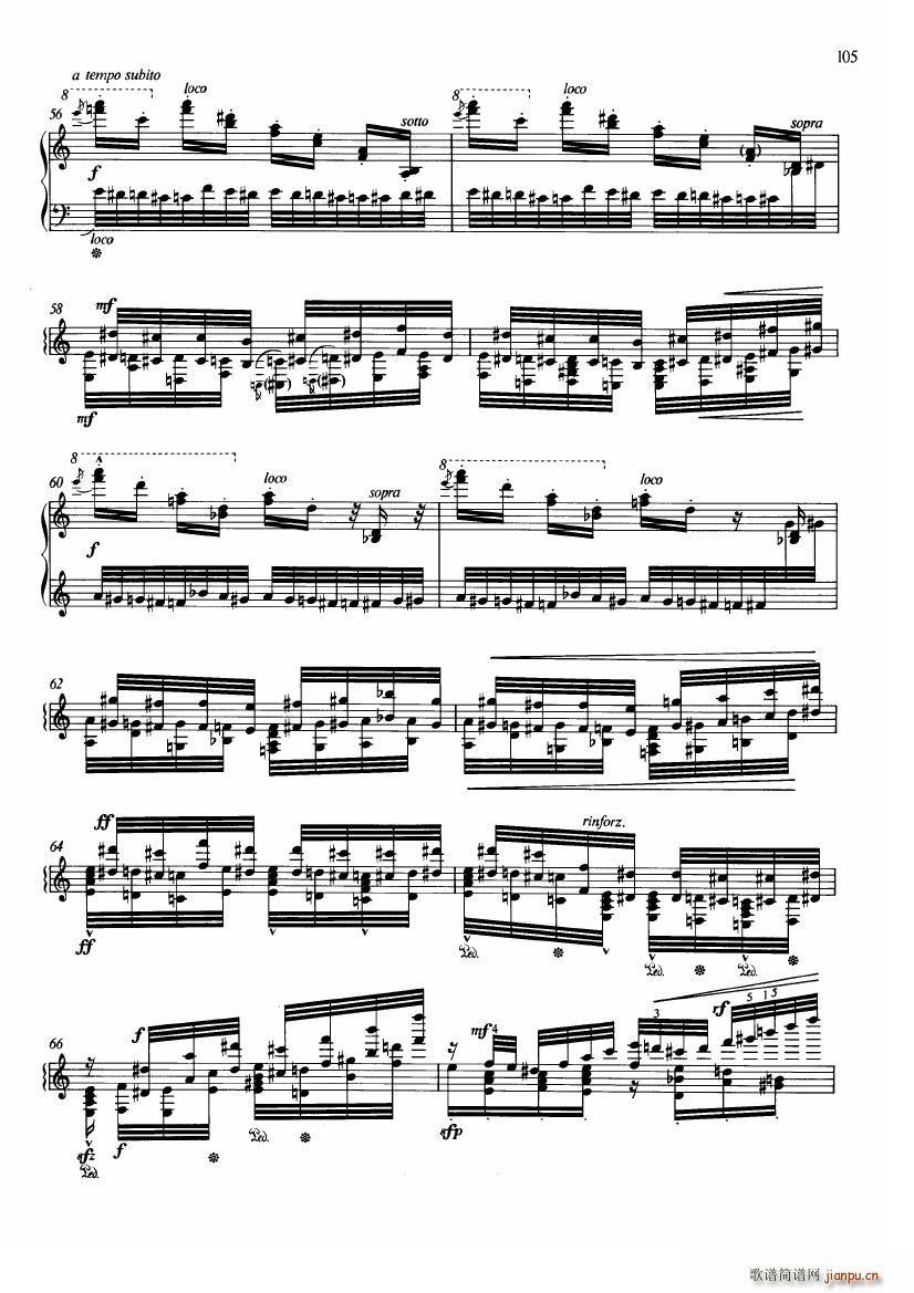 cziffra bumblebee(钢琴谱)6