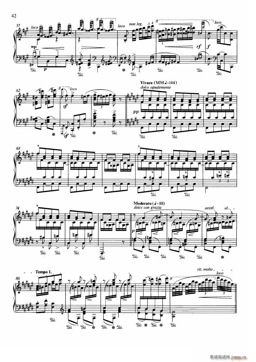 Brahms Cziffra Hungarian Dance No 5(钢琴谱)3