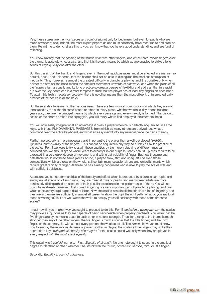 Czerny Piano Letters(钢琴谱)5