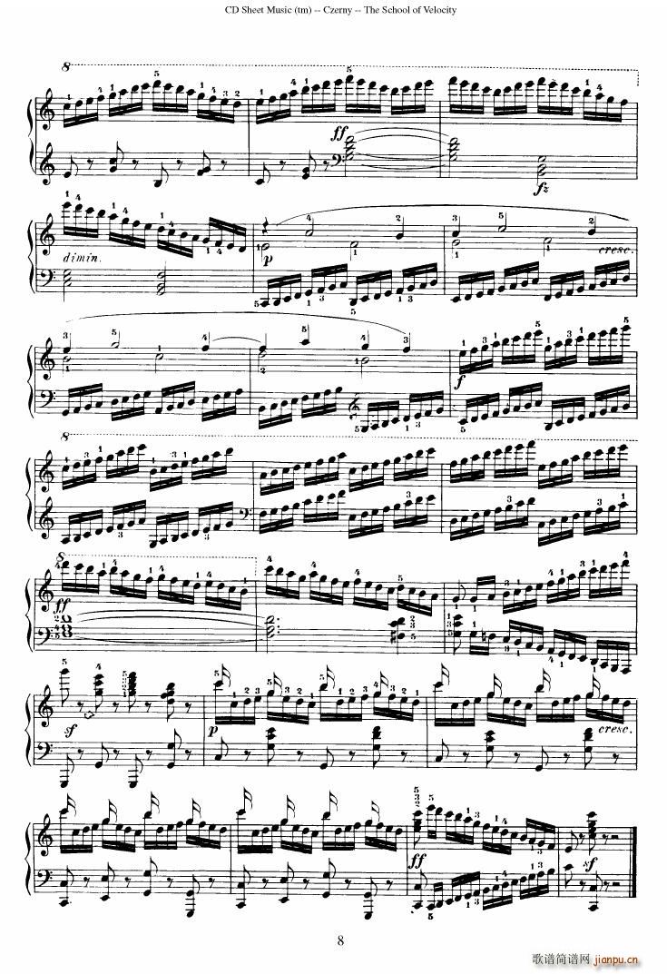 Czerny op 226 Fantasie f Moll 4H(钢琴谱)26