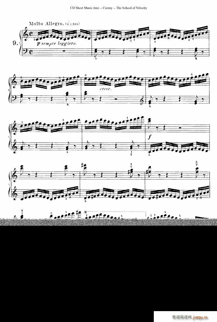 Czerny op 226 Fantasie f Moll 4H(钢琴谱)35