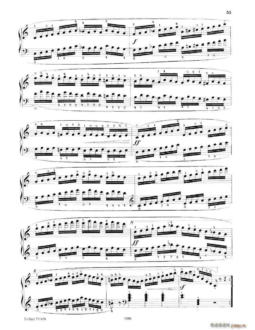 Czerny Studies of Mechanism Op849 二(钢琴谱)15