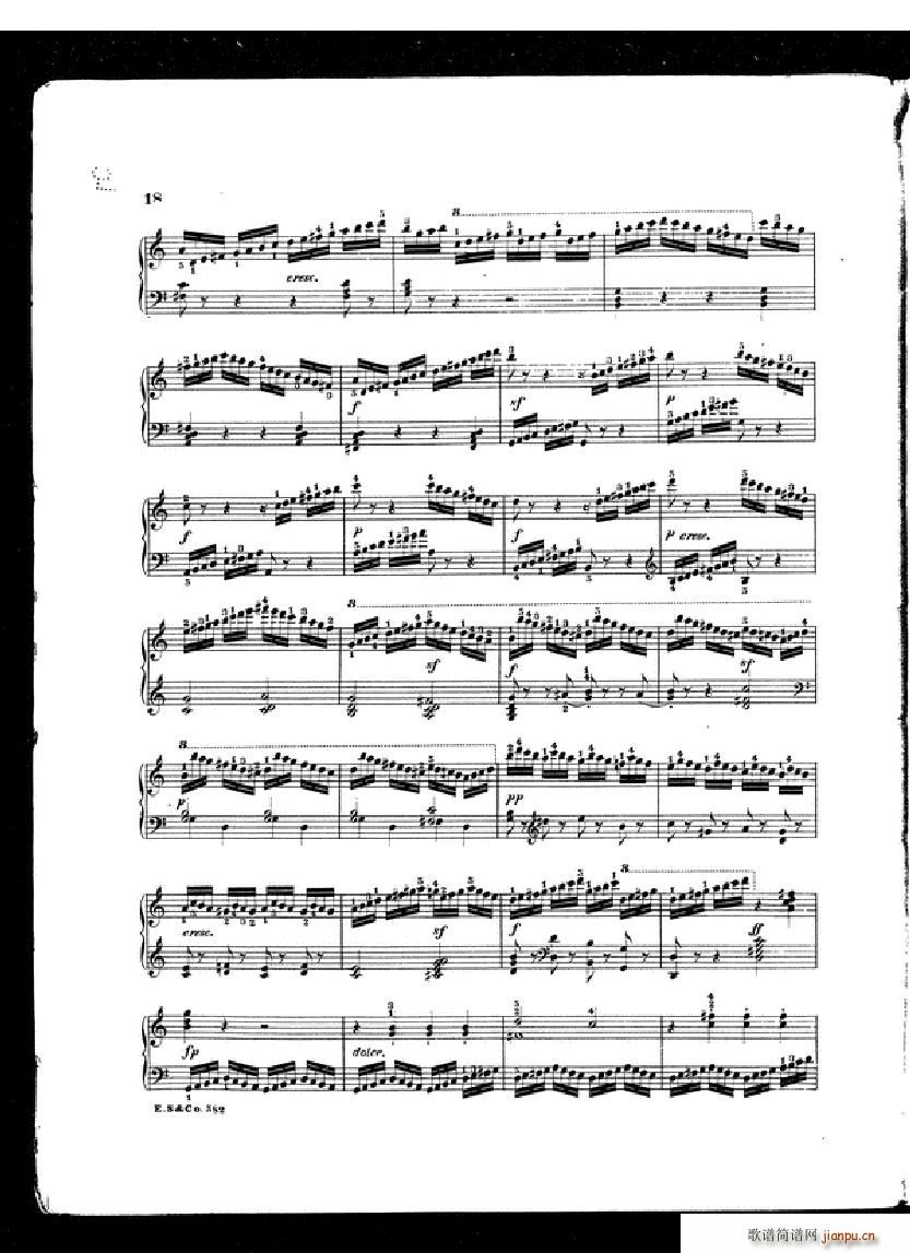 Czerny School of Velocity book 1 Op 299(钢琴谱)16