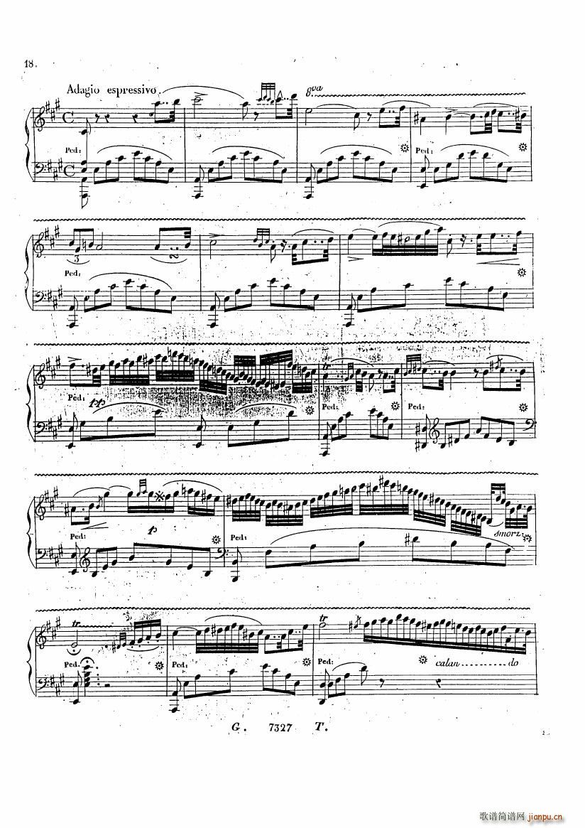 Czerny Fantasy on IL FRIOSO Op 328(钢琴谱)18