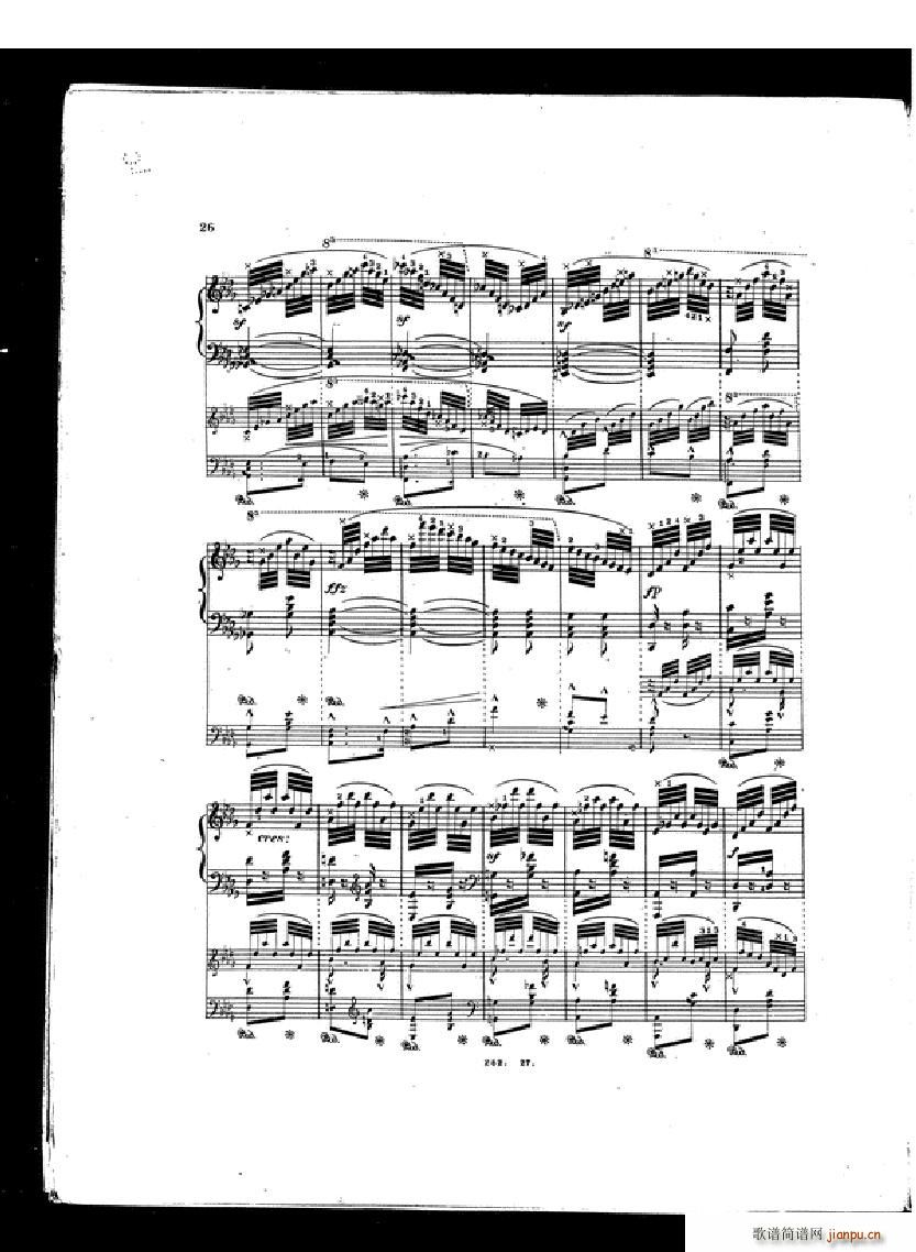 Czerny Etudes de la velocite book II(钢琴谱)24